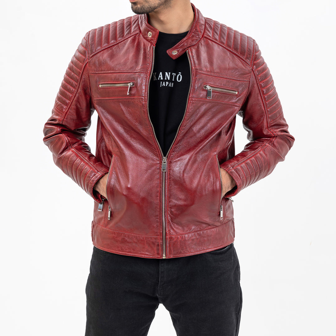 Red Leather Jacket