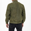 Olive Green Leather Jacket